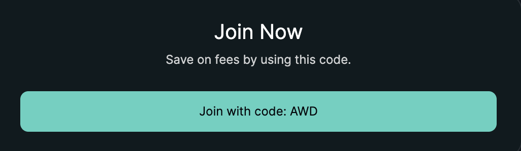 Hyperliquid紹介コードAWDがapp.hyperliquid.xyzで確認済み